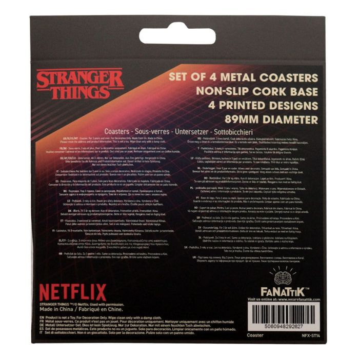 Stranger Things Coaster 4-Pack 