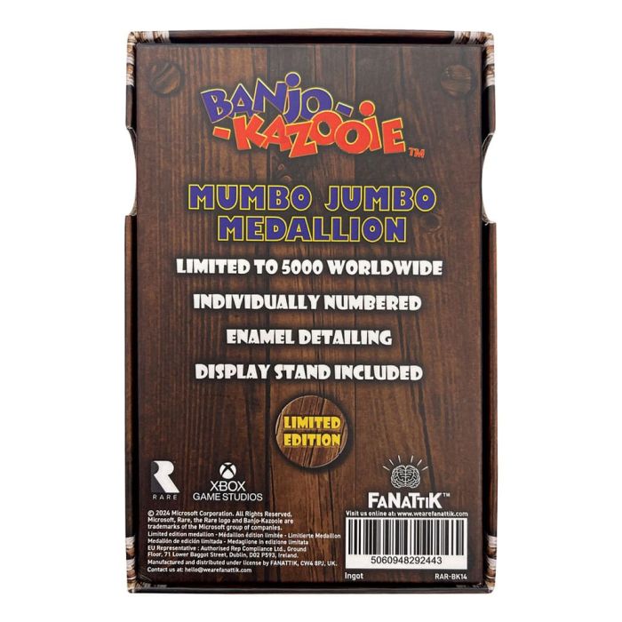 Banjo-Kazooie Medallion Mumbo Jumbo Limited Edition 