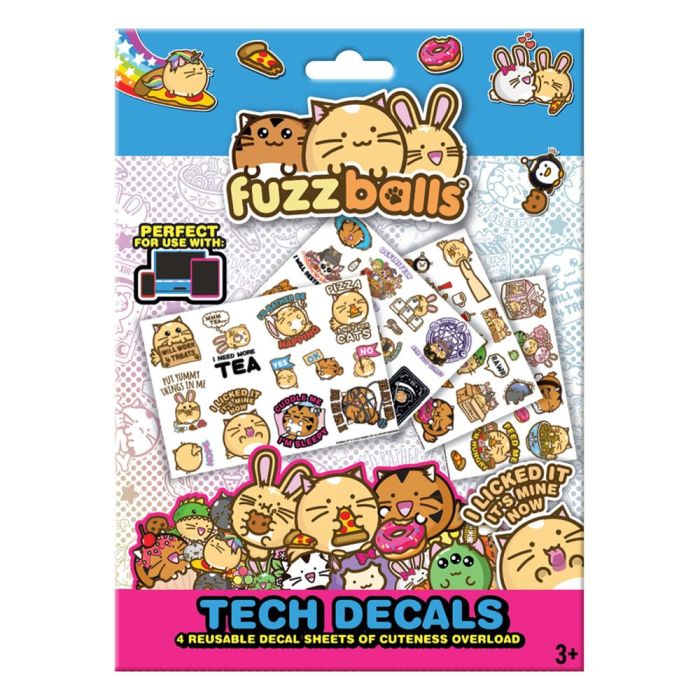 Fuzzballs Tech Sticker Pack 