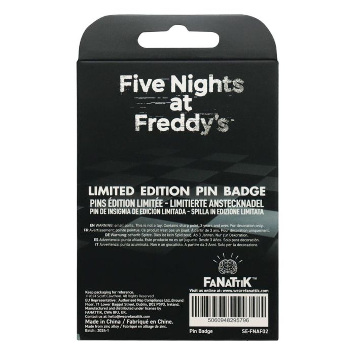 Five Nights at Freddy´s Pin Badge Fazbear Entertainment Limited Edition        