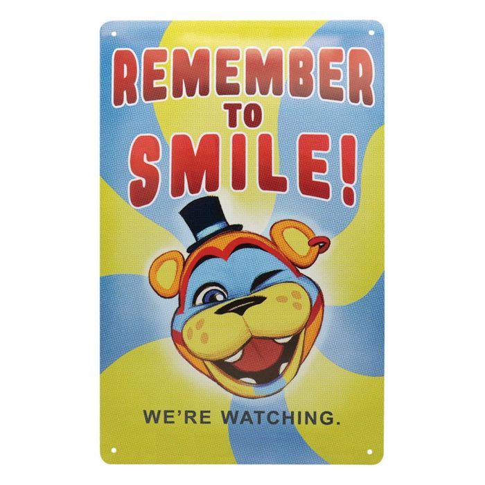 Five Nights at Freddy´s Tin Sign 
