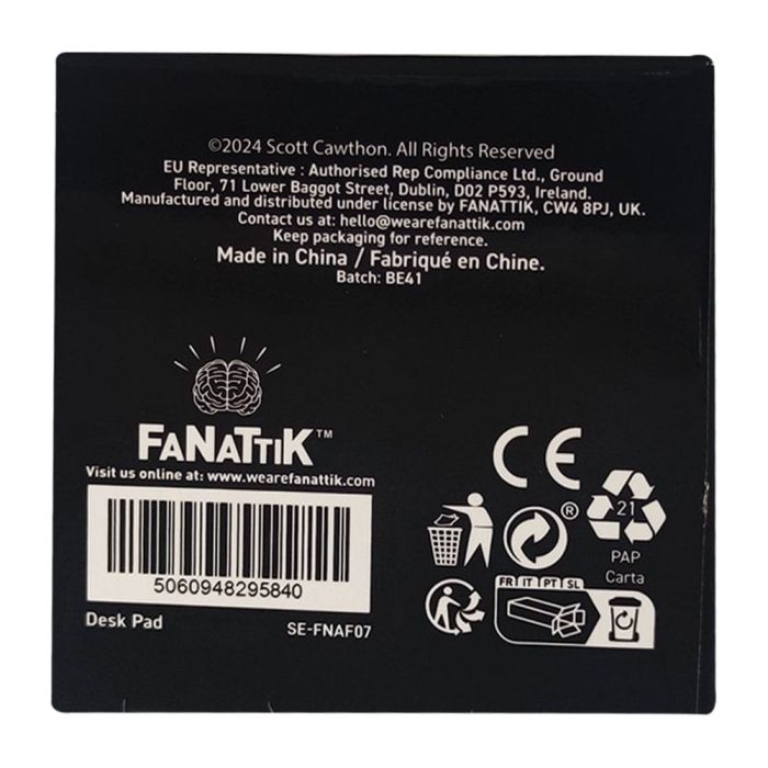 Five Nights at Freddy's Desk Pad & Coaster Set 