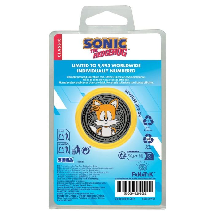 Sonic - The Hedgehog Collectable Coin Sonic & Tails