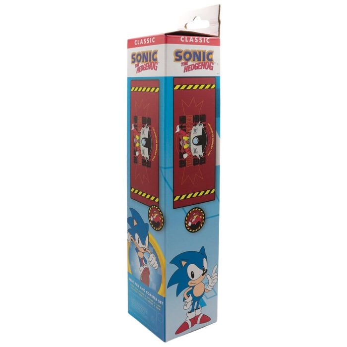 Sonic - The Hedgehog Desk Pad & Coaster Set Dr. Eggman