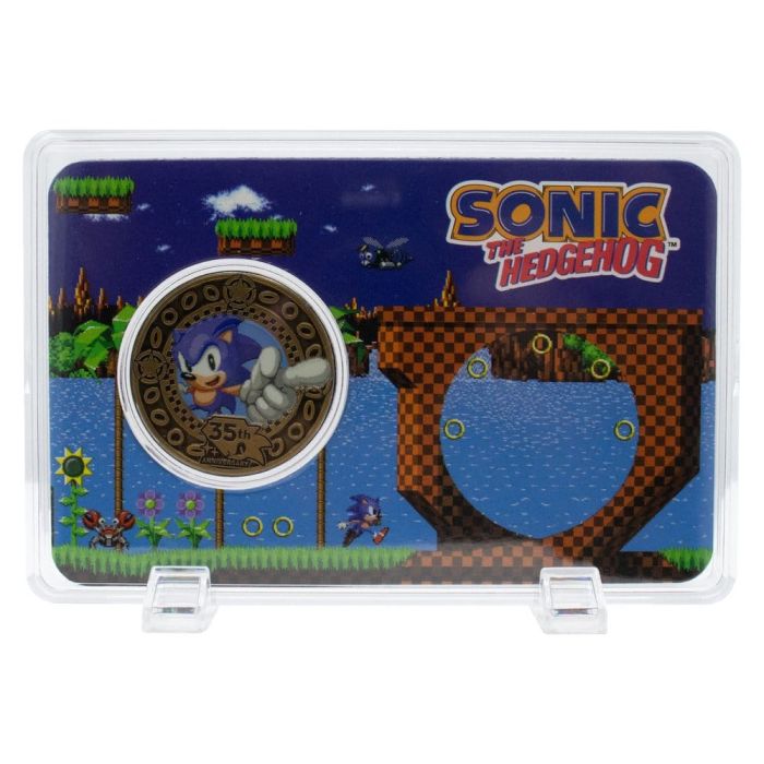 Sonic the Hedgehog Collectable Coin 35th Anniversary Limited Edition