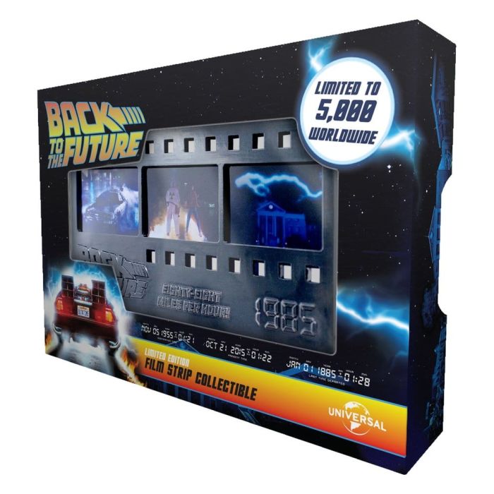 Back to the Future Ingot Metal Film Strip Collectible Limited Edition