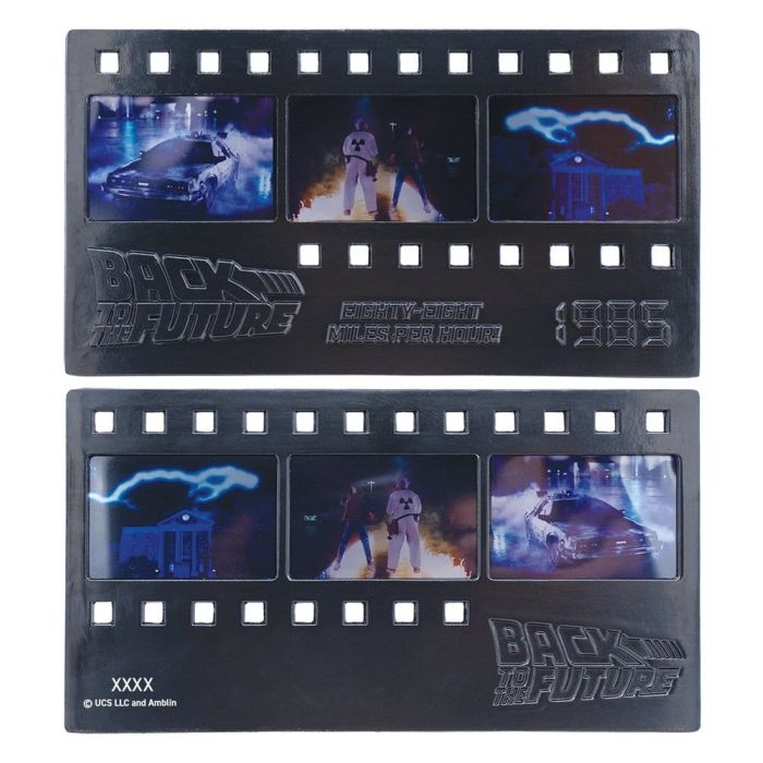 Back to the Future Ingot Metal Film Strip Collectible Limited Edition