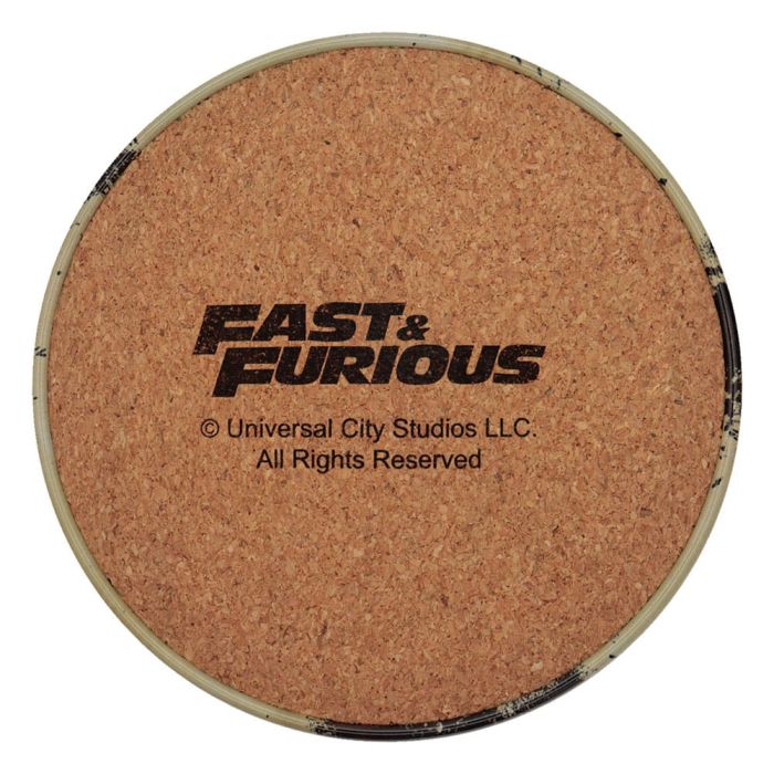 Fast & Furious Coaster 4-Pack Vintage Style 