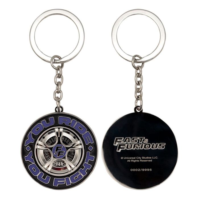 Fast & Furious Keychain You Ride You Fight Limited Edition               
