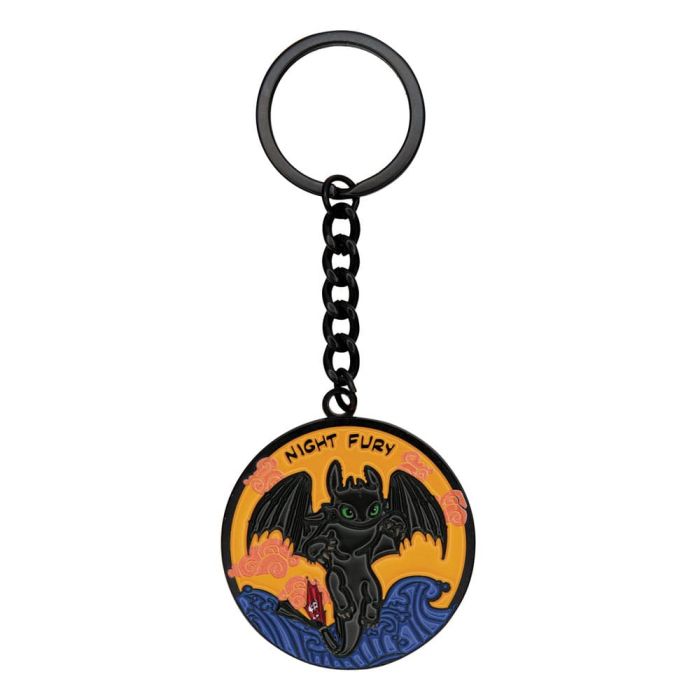 How to Train Your Dragon Keychain Night Fury Limited Edition       