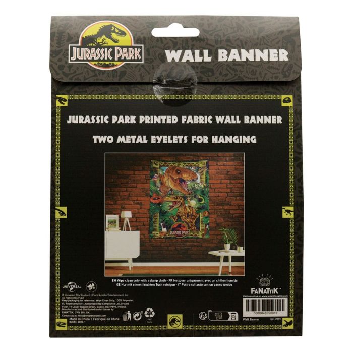 Jurassic Park Wall Banner 125 x 85 cm     