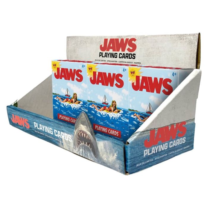 Jaws Playing Cards Display (12 Packs)