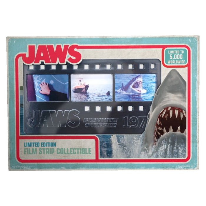 Jaws Ingot Metal Film Strip Collectible Limited Edition
