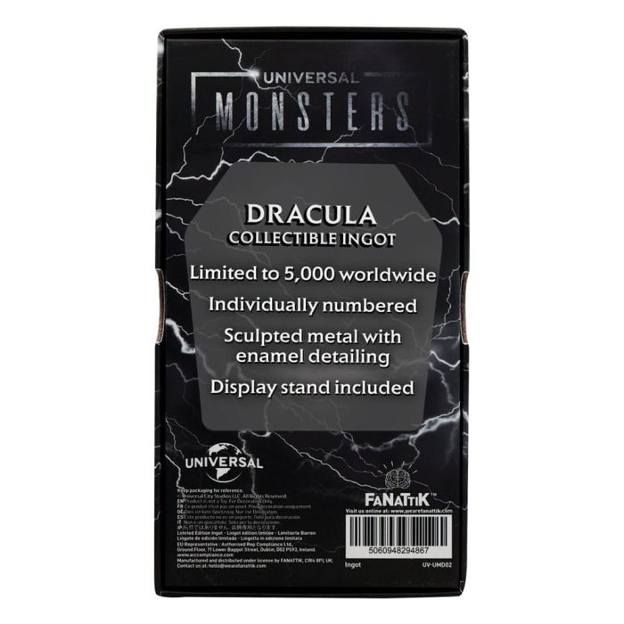 Universal Monsters Ingot Dracula Limited Edition   