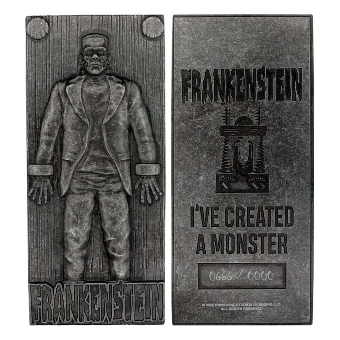 Universal Monsters Ingot Frankenstein´s Monster Limited Edition         