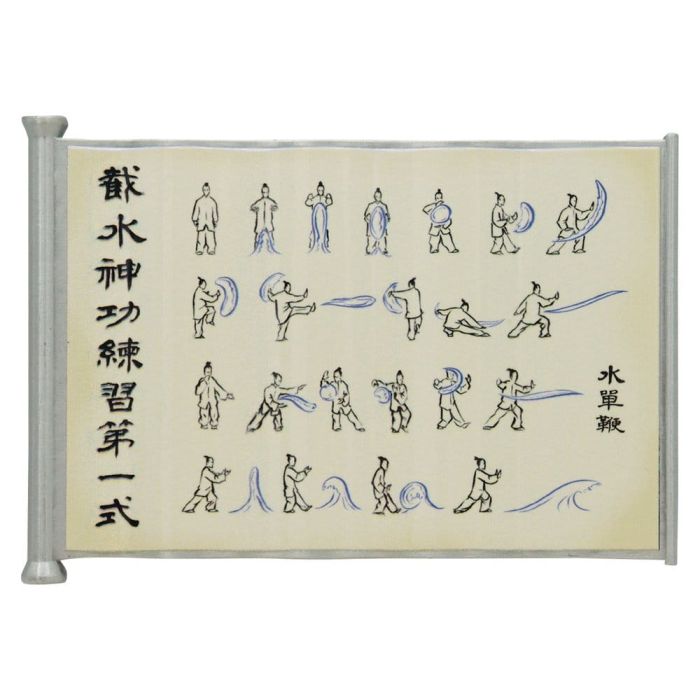 Avatar: The Last Airbender Replica Waterbending Scroll