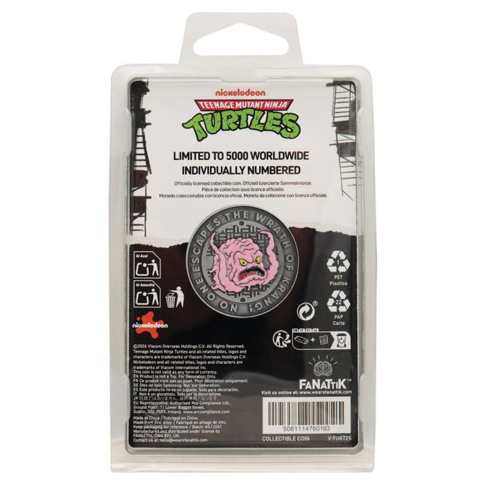 Teenage Mutant Ninja Turtles Collectable Coin Krang