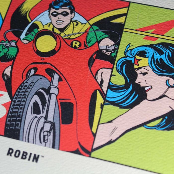 DC Comis Art Print 90th Anniversary Heroes Limited Edition 42 x 30 cm  
