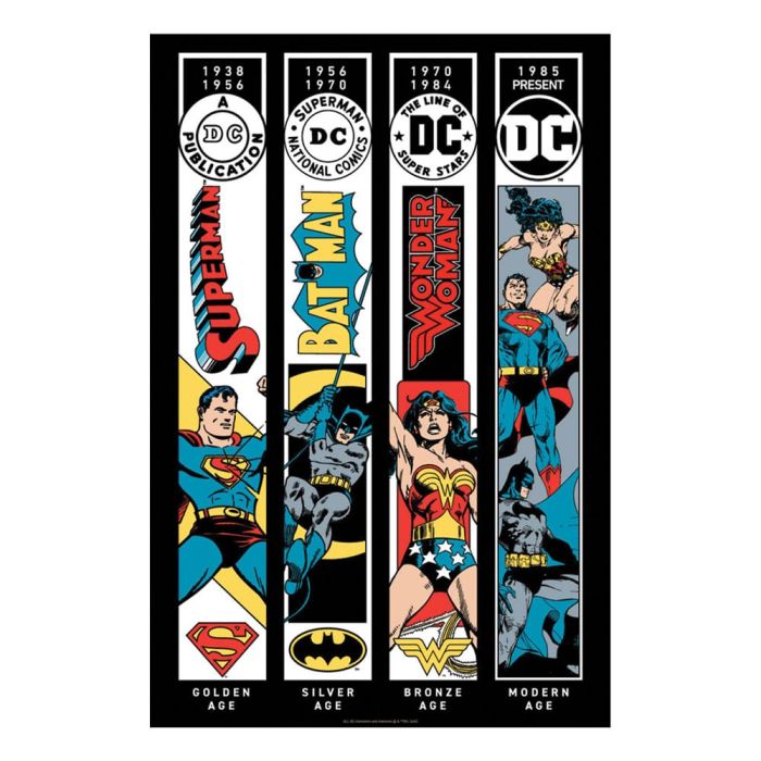 DC Comis Art Print Ages Limited Edition 42 x 30 cm  