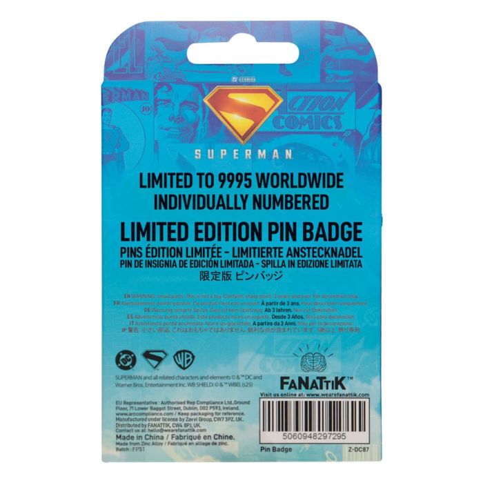 Superman 2025 Pin Badge Daily Planet