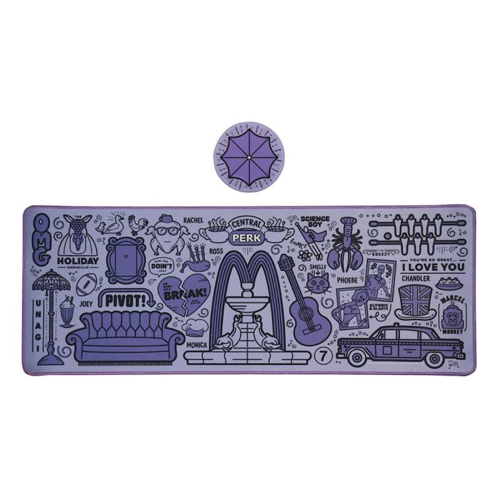 Friends Desk Pad & Coaster Set 