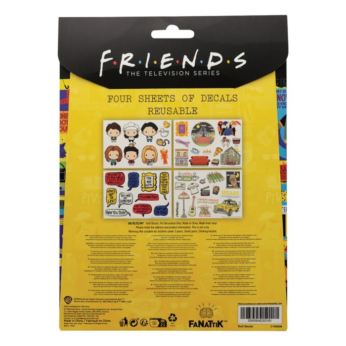 Friends Tech Sticker Pack 