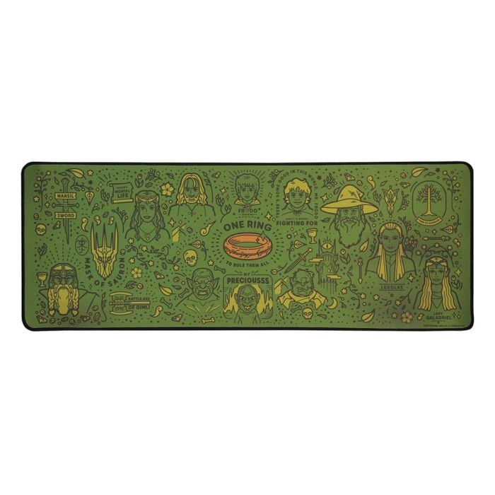 Lord of the Rings Desk Pad & Coaster Set 