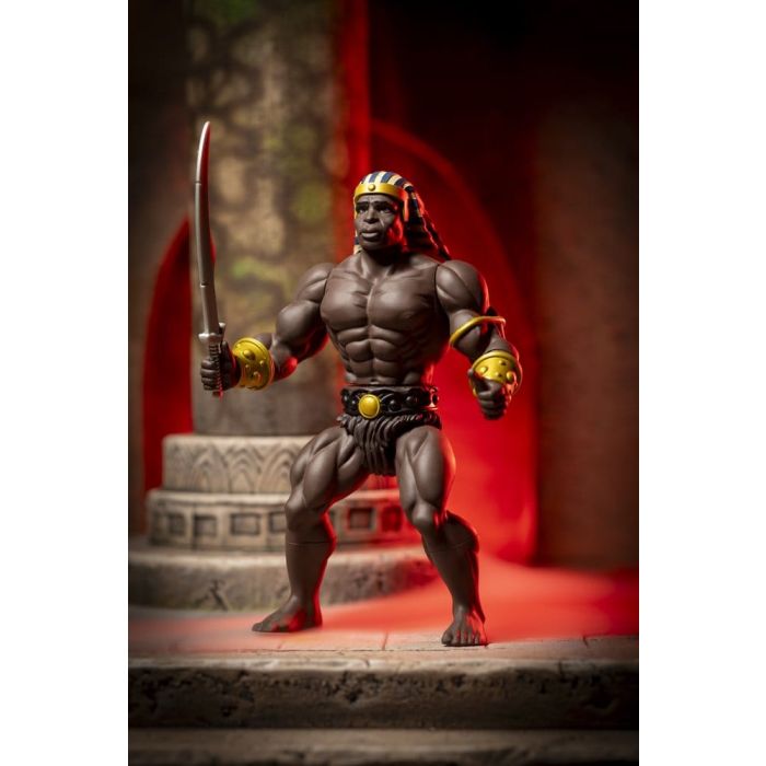 The Savage World of Frazetta Action Figure Set Egyptian Queen & The Guard (Museum Edition) 14 cm
