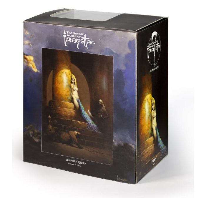 The Savage World of Frazetta Action Figure Set Egyptian Queen & The Guard (Museum Edition) 14 cm