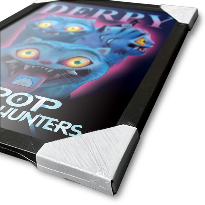 KPop Demon Hunters Collector Print Framed Poster Derpy