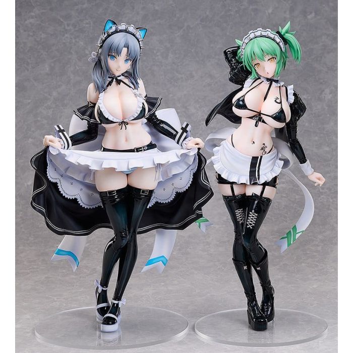 Shinovi Master Senran Kagura New Link PVC Figure 1/4 Hikage: Bondage Maid Ver. 40 cm