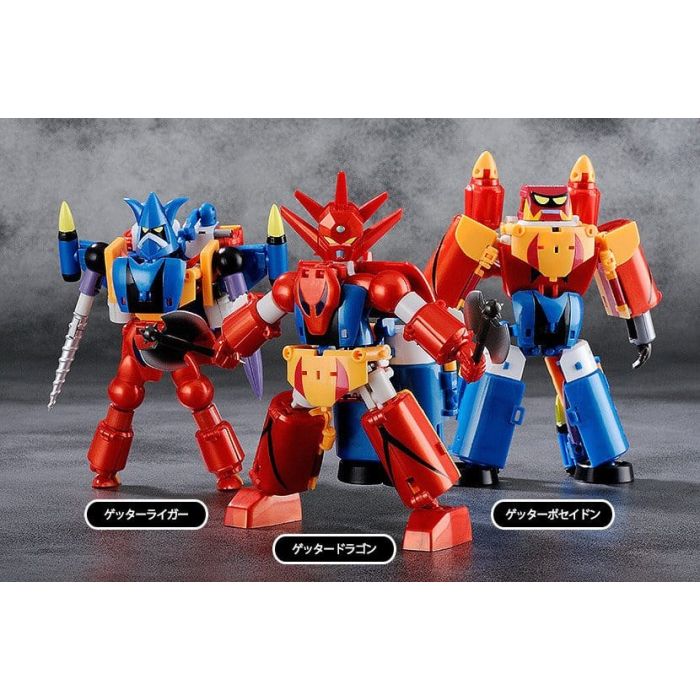 Getter Robo G Action Figure 3-Pack Dynamic Change Getter Robo G 13 cm