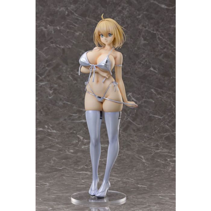 Bunny Suit Planning PVC Statue 1/4 Sophia F. Shirring: White Bikini Ver. 42 cm
