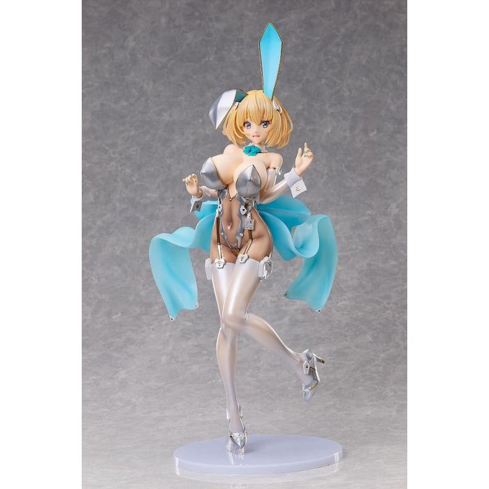 Original Character Bunny Suit Planning PVC Figure 1/4 Sophia F. Shirring: Bunny Ver. (White Edition) 51 cm