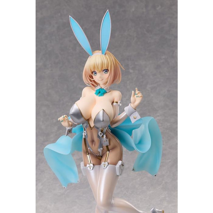 Original Character Bunny Suit Planning PVC Figure 1/4 Sophia F. Shirring: Bunny Ver. (White Edition) 51 cm