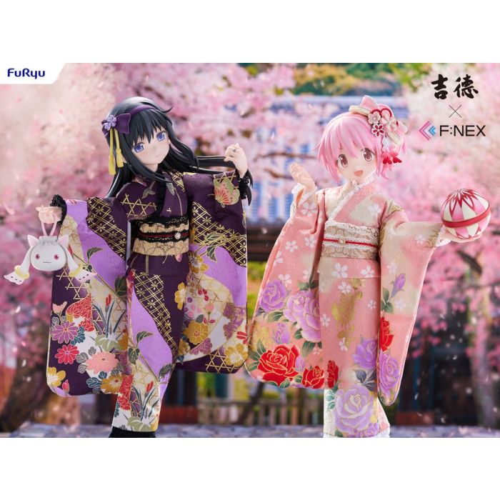 Puella Magi Madoka Magica F:NEX PVC Statue 1/4 Rebellion Homura Akemi Japanese Doll 45 cm   