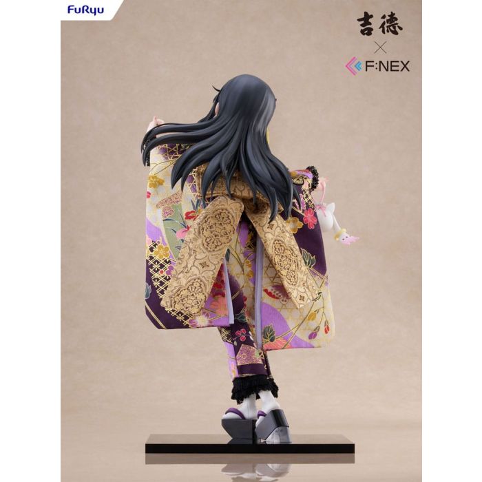 Puella Magi Madoka Magica F:NEX PVC Statue 1/4 Rebellion Homura Akemi Japanese Doll 45 cm
