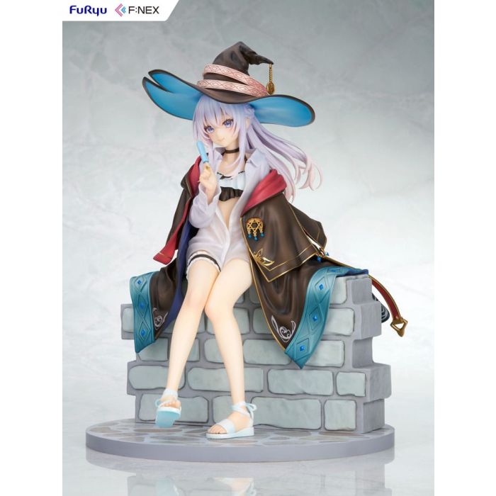 Wandering Witch: The Journey of Elaina F:NEX PVC Statue 1/7 Elaina Summer Vacation Ver. 22 cm 