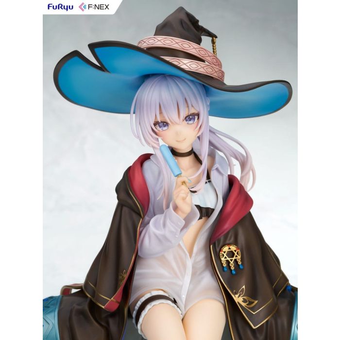 Wandering Witch: The Journey of Elaina F:NEX PVC Statue 1/7 Elaina Summer Vacation Ver. 22 cm 