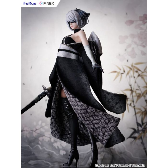 Nier: Automata Ver1.1a F:Nex PVC Statue 1/4 2B Japanese Doll 43 cm