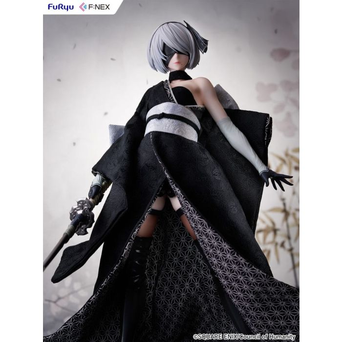 Nier: Automata Ver1.1a F:Nex PVC Statue 1/4 2B Japanese Doll 43 cm