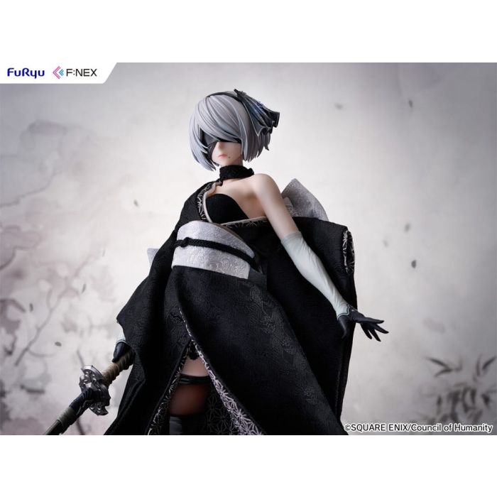 Nier: Automata Ver1.1a F:Nex PVC Statue 1/4 2B Japanese Doll 43 cm