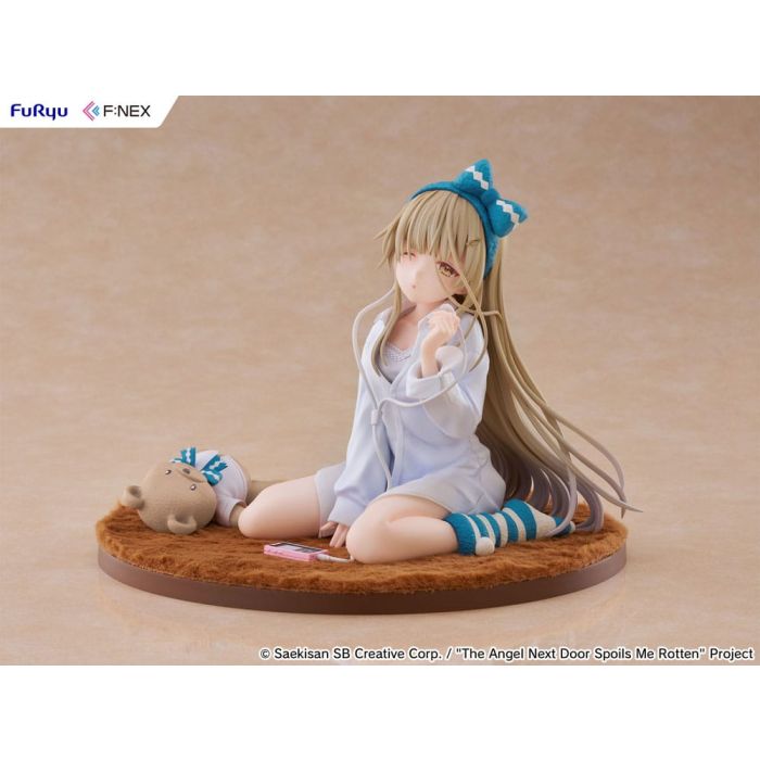The Angel Next Door Spoils Me Rotten F:Nex PVC Statue 1/7 Mahiru Shiina Relax Ver. 14 cm       