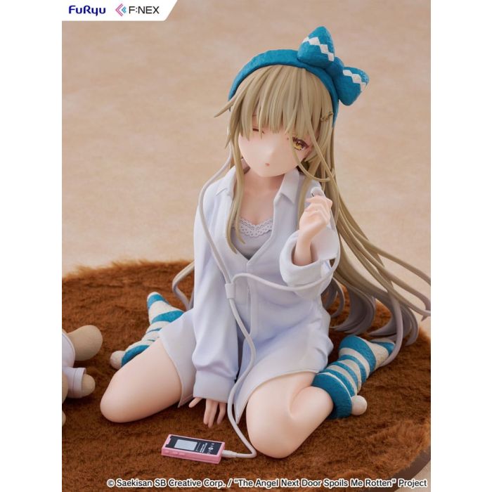 The Angel Next Door Spoils Me Rotten F:Nex PVC Statue 1/7 Mahiru Shiina Relax Ver. 14 cm       
