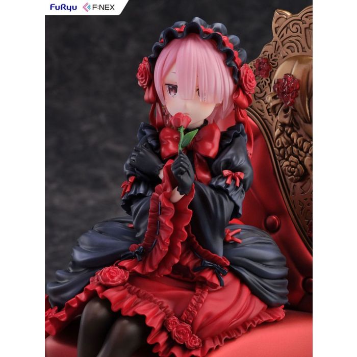 Re:ZERO -Starting Life in Another World F:NEX PVC Statue 1/7 Ram Gothic Ver. 20 cm 