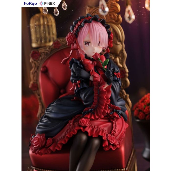 Re:ZERO -Starting Life in Another World F:NEX PVC Statue 1/7 Ram Gothic Ver. 20 cm 
