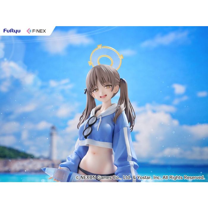 Blue Archiv F:Nex PVC Statue 1/7 Moe (Swimsuit) 27 cm