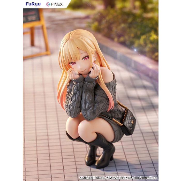 My Dress-Up Darling F:NEX PVC Figure 1/6 Marin Kitagawa knit Ver. 16 cm