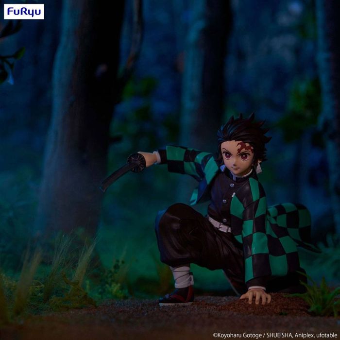 Demon Slayer: Kimetsu no Yaiba Noodle Stopper PVC Statue Kamado Tanjiro 13 cm