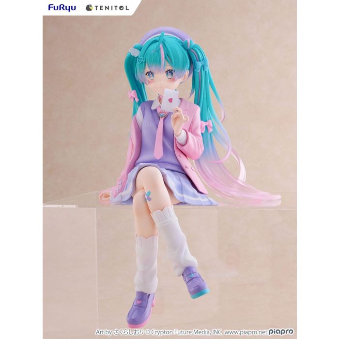 Hatsune Miku Tenitol Noodle Stopper PVC Statue Love Blazer 32 cm